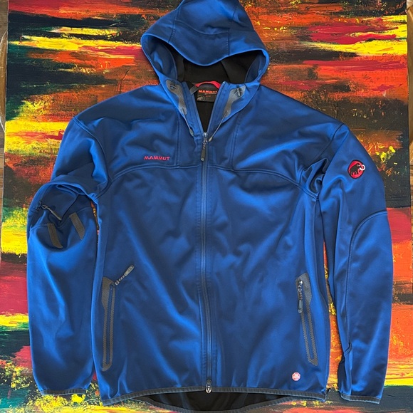 Mammut Men's Vibrant Blue Performance Jacket